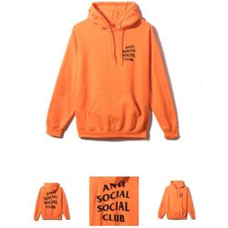 Anti Social Social Club ASSC Orange T-shirt Size S