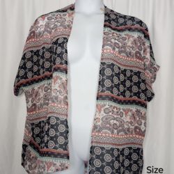 Joe Boxer Sheer Cardigan Size (L) $5