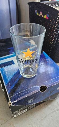 Unused Sapporo Pint glasses