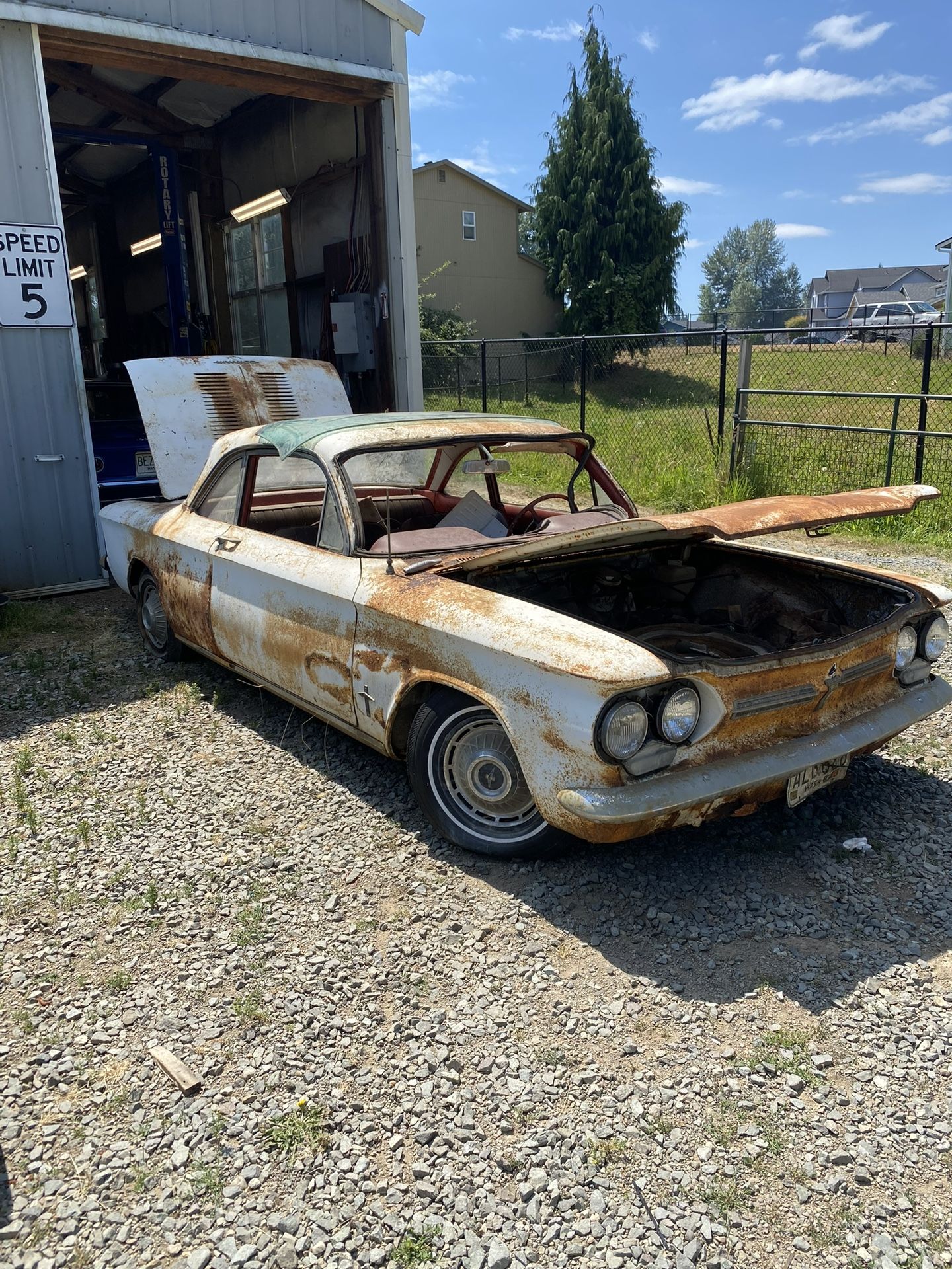 1962 Chevy Corvair - Parting Out
