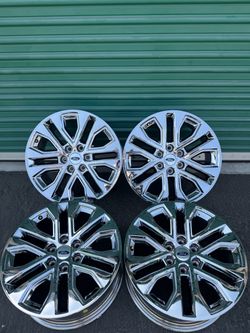 Ford F150 Platinum Chrome Factory Wheels Rims