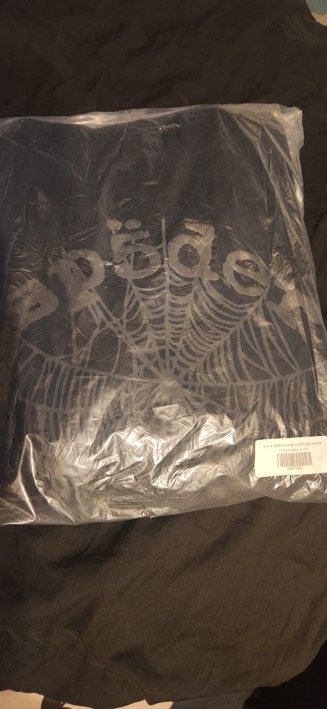 Sp5der Hoodie Og Black - XL