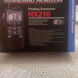 Standard Horizon Floating Receiver Hx210