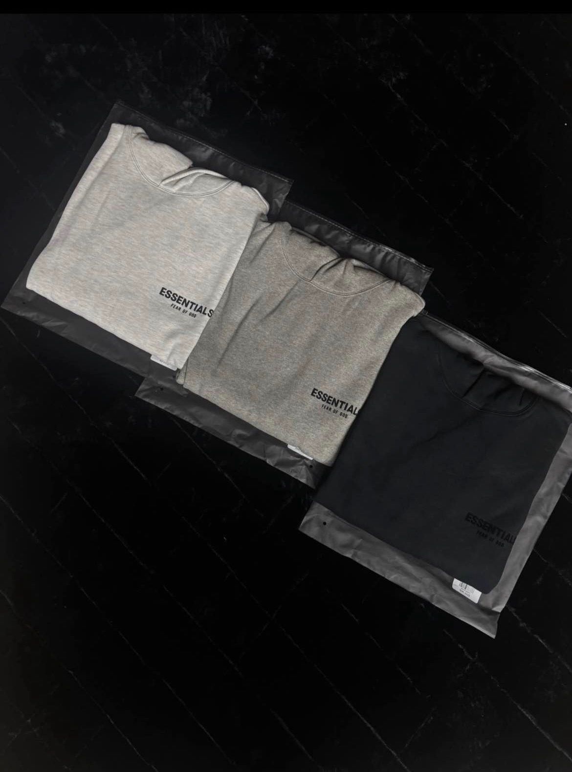 essentials hoodies and sweats