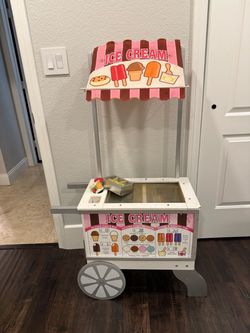 Ice cream and hot dog stand