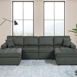 U-Shaped Sectional Sofa