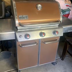 Weber Genesis E-310 BBQ Grill Propane (Orange)