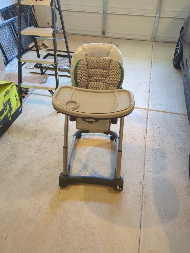 Graco High Chair With Booster Seat