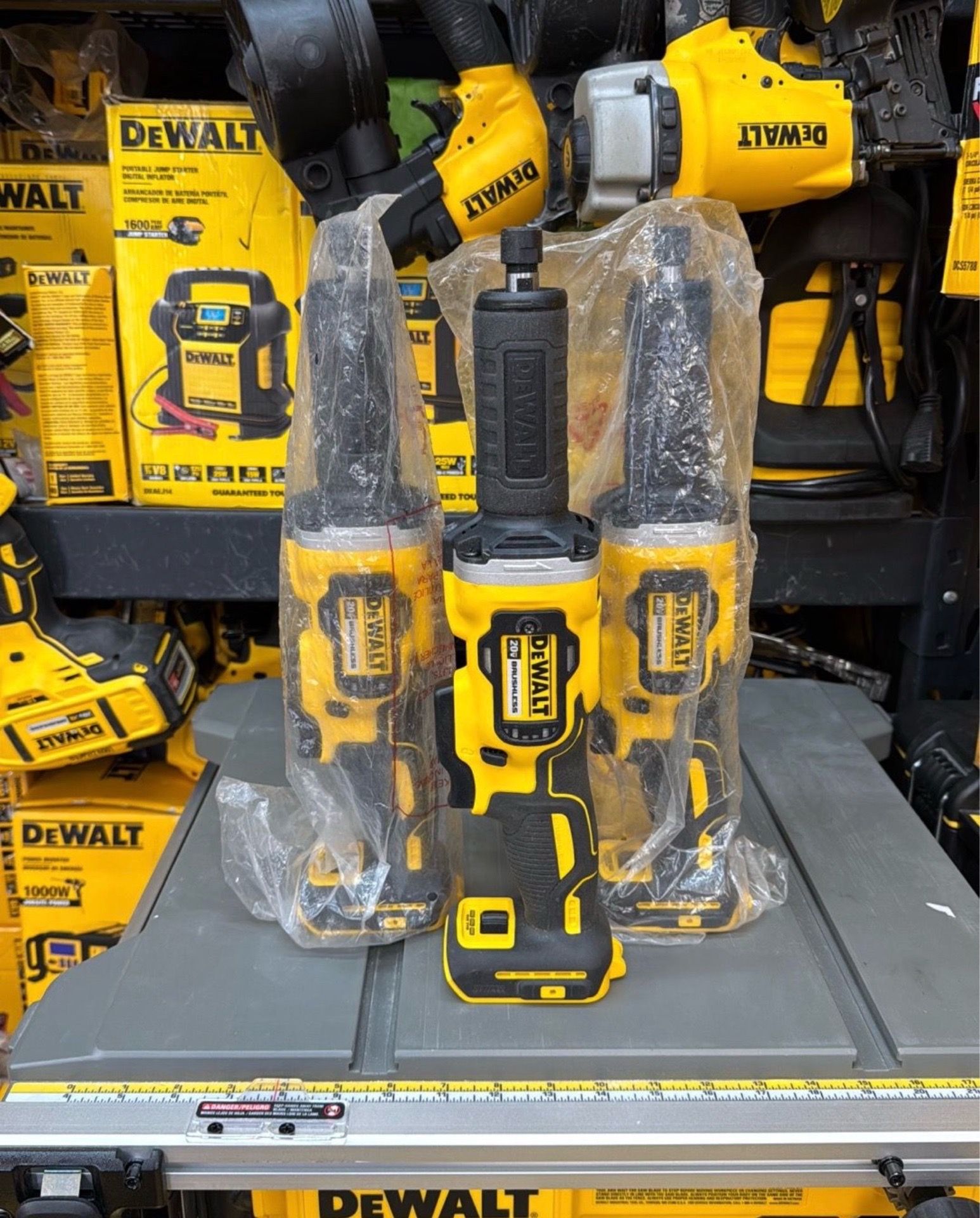 Dewalt 20v straight die grinder each $180 tool only