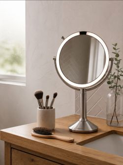 Luxury simplehuman Sensor Mirror Trio ST3024 – Rechargeable LED Mirror