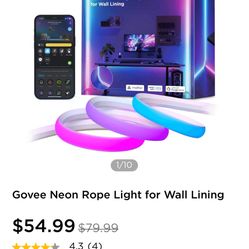 ***** Govee Neon Rope Light for Wall Lining*****