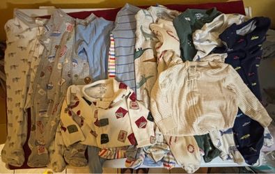 Carter's Baby Boy Clothing Bundle 0-3M