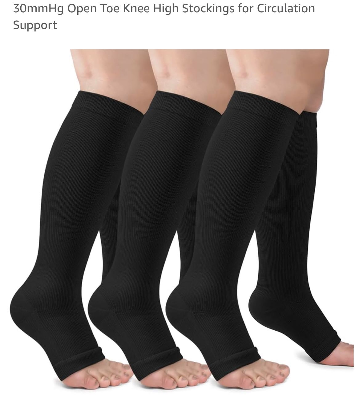 2 New Pair Of Compression Socks