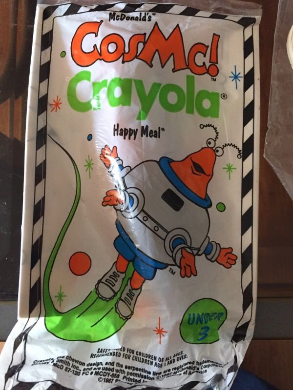 McDonalds Cosmic Crayola.