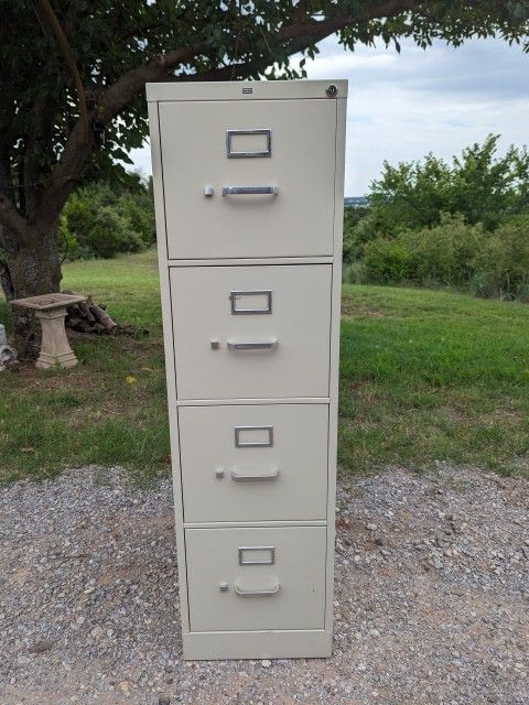 HON Vertical File Cabinet 