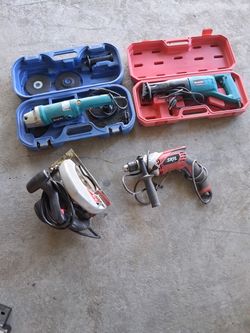 Makita & Skil Power Tool Lot – 4 Tools