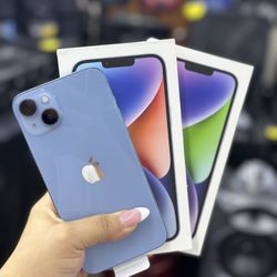 ‼️APROVECHA TUS TAXAS ‼️Iphone​ 14​ Plus azul/ lilac 128gb 📑🔥‼️