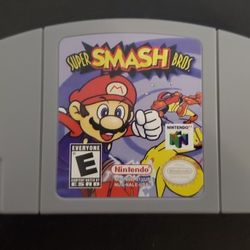 Super Smash Bros Nintendo 64 Video Game Cartridge N64