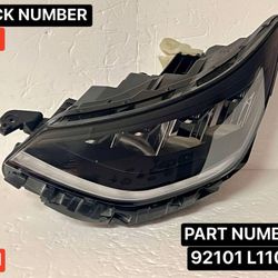 2020-2023 HYUNDAI SONATA OEM LH DRIVER SIDE LED HEADLIGHT