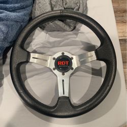 Quick release steering wheel
