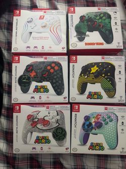 Nintendo switch controllers, wireless Mario Zelda donkey Kong