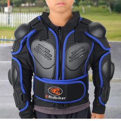 Kid Body Armor Protective Jacket for Motorcycle Chest Spine Protector, XXS *NEW