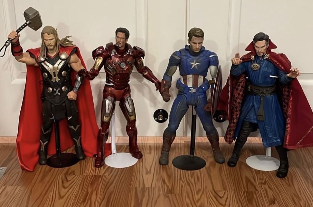 NECA 1/4 Scale Avengers - Marvel 18 Inch Action Figures