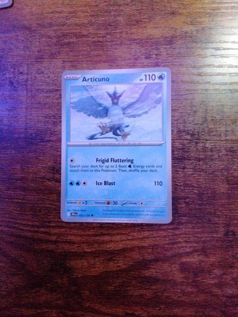 Articuno Pokemon Card 032/159
