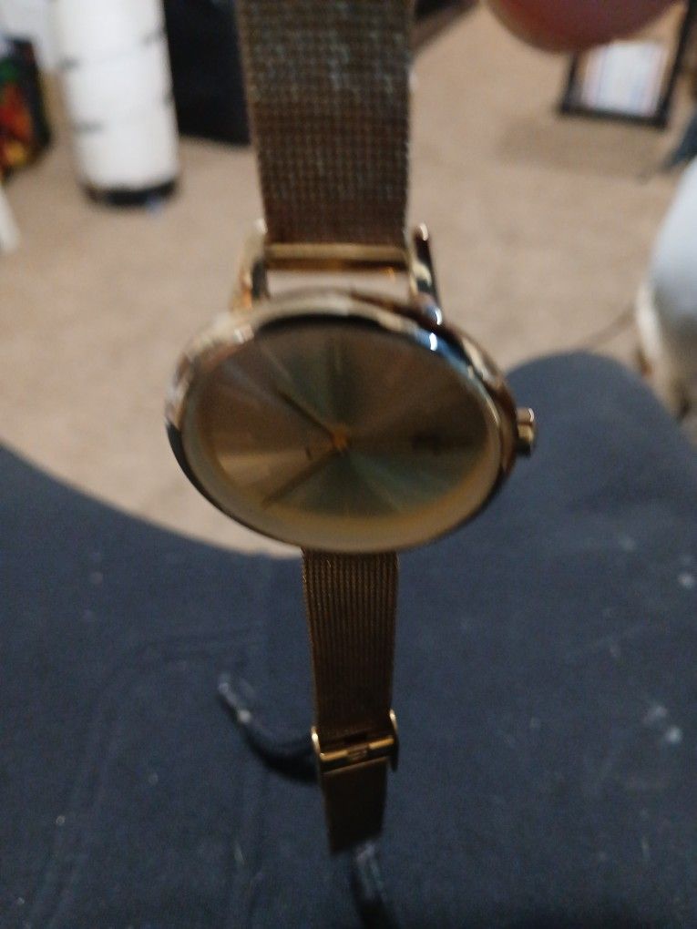LaCoste Female Gold Plated Watch