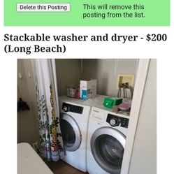 Washer & Dryer