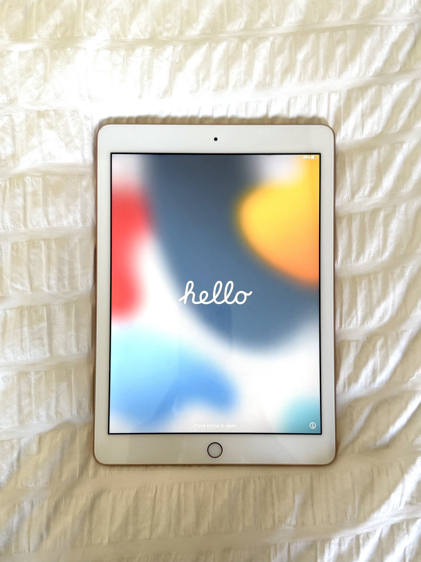 iPad rose gold