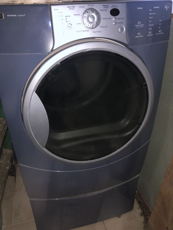 Front Load washer & Dryer (Blue) for Sale in Houston, TX OfferUp