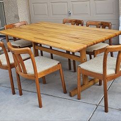 Mid Century Teak Dining Set 