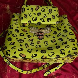 Cheetah Purse Set
