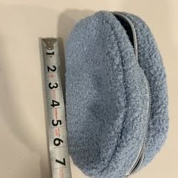 Blue Teddy Cosmetic Makeup Bag