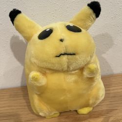 Vintage Pokémon Pikachu Plush 9” 1999