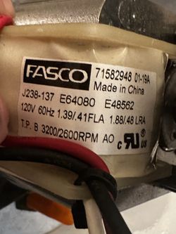 Fasco Inducer Motor Furnace