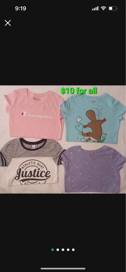 T-shirts for girls $10 for all