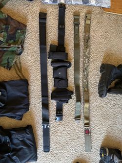 Tactical Duty Belts Lot