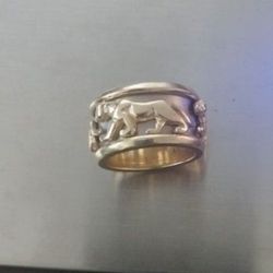 14 K.panther Ring