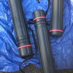 Lockable Rod Protection Security Tube Hard Case Carrying Case Fishing