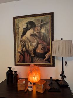 La coqueta painting  by ( puyet)