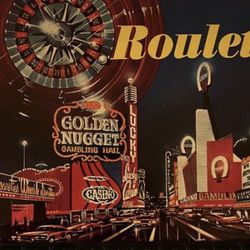 Rare, Vintage Roulette Game by ng
