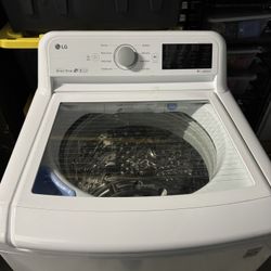 White LG Washer As-Is