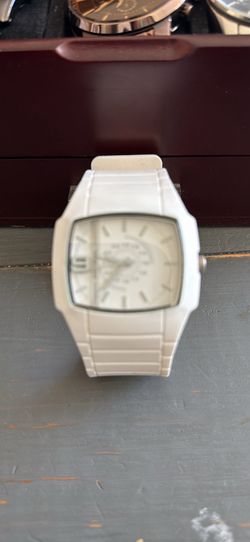 Diesel White Watch – Oversized Face – Modern Style