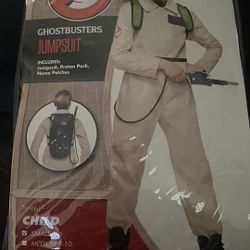 Kids Ghost Busters Costume Size Small 4-6