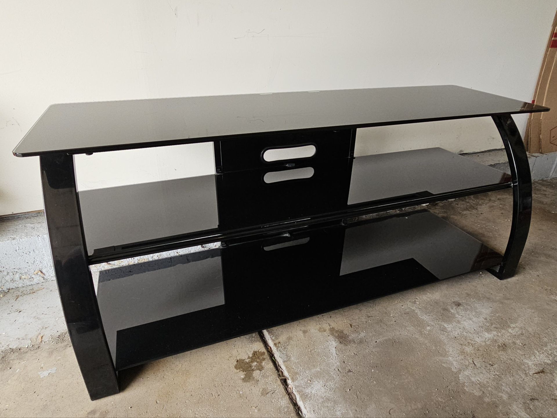 Black TV Stand
