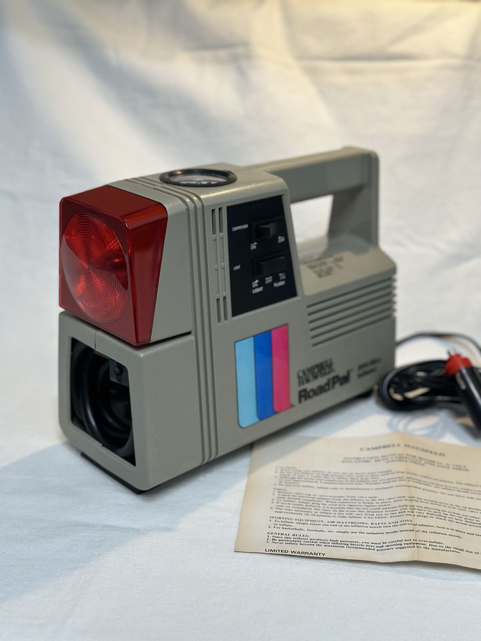 Vintage Campbell Hausfeld Air Compressor, "Road Pal"