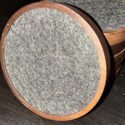 Set of Wooden Drink Coasters – $10 FIRM 💵