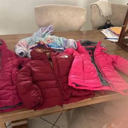 Girls Clothes.  From Size 4 To 6 And 7